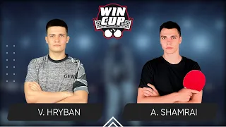 12:00 Vadym Hryban - Andrii Shamrai West 1 WIN CUP 29.05.2024 | Table Tennis WINCUP