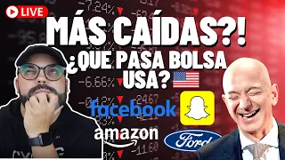 EN VIVO 02/03 🔴 ¿Qué pasa bolsa USA? | Facebook cae 20%+ | Ganancias $AMZN $F $ATVI $SNAP