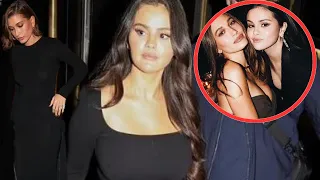 Selena Gomez and Hailey bieber NARROWLY avoided an awkward run-in at a star-studded afterparty.