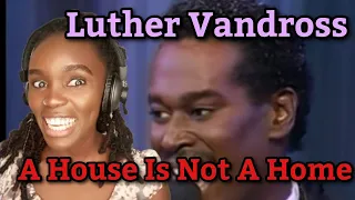 First Time Hearing Luther Vandross: A House Is Not A Home - Live 1988 NAACP Image Awards | REACTION