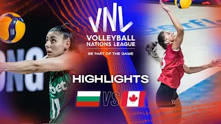 🇧🇬 BUL vs. 🇨🇦 CAN - Highlights Week 2 | Women's VNL 2023