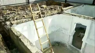 Не погреб, а целое бомбоубежище!!! Reliable concrete cellar