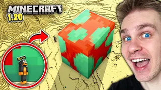 Znalazłem ⚠️ GIGANTYCZNE *JAJKO SNIFFERA* 🐗 (0,001% SZANS) ✅ w Minecraft 1.20! 😱