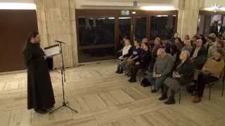 Сольная музыкальная программа иеромонаха Фотия (Мочалова). 23 февраля 2014 в Берлине