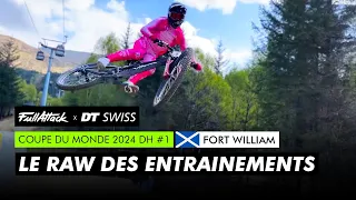 Fort William DH World Cup 2024 🔥 [ENG SUBS] 🤘 Le RAW FullAttack des entraînements