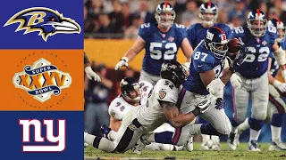 Ravens vs Giants Super Bowl XXXV