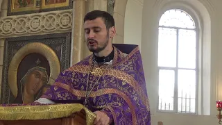 27.09.20 Проповедь свщ.Евгения Дорофеева в праздник Воздвижения Креста Господня.