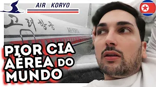 COMO FOI VOAR na PIOR CIA AÉREA do MUNDO? AIR KORYO é mesmo tão ruim? - Estevam Pelo Mundo