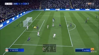 FIFA 19 - FC Barcelona vs Liverpool - UEFA Champions League Gameplay (PC HD) [1080p60FPS]