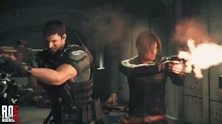 RESIDENT EVIL VENDETTA (2017) Leon & Chris Action Scene (HD)