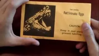 One Dozen Rattlesnake Eggs Envelope Prank