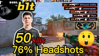 b1t matchmaking Inferno - 50KILLS - 78%HS😮 - 4 Triples Kills ＆ 4 Penta Kills  - CSGO b1t POV!b1t