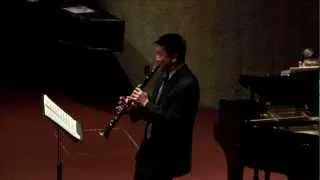 Burt Hara - Muczynski - Time Pieces for Clarinet and Piano, Op. 43 - I - Allegro risoluto