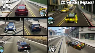 GTA San Andreas Definitive Edition Vehicles Mod Pack Installation - 20 Vehicles Replace