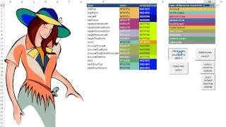 Dress up in Pantone colors with Excel