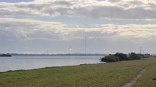 SpaceX Falcon 9 NROL-108 Booster Landing and Sonic Booms