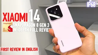 This is Xiaomi 14 with HyperOS & Snapdragon 8 Gen 3 | Full Initial Review in English👍