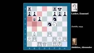 Attacking Chess Series #03 - Alexander Alekhine vs Emanuel Lasker