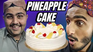 Tribal People Taste Pineapple Cake For The First Time