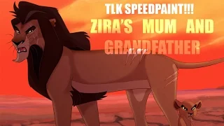 Zira Lineage TLK SpeedPaint - The Training