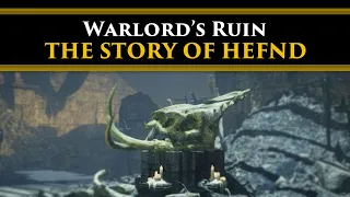 Destiny 2 Lore - The Story of Hefnd, the heart of Warlord's Ruin! Who killed the Dragon?