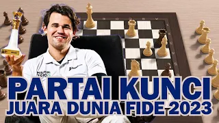 SORI YA BOCIL, GUE MASIH YANG PALING HEBAT!!! | Praggnanandhaa VS Magnus Carlsen (2023)