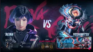Gken (reina) VS eyemusician (yoshimitsu) - Tekken 8 Rank Match