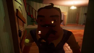 Hello Neighbor Prototype (FanMade) I Gameplay + Secret!