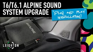 VW Transporter T6 T6.1 Alpine Audio Kit
