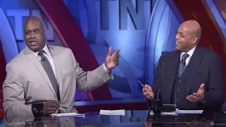 Charles Barkley and Shaq Arguing For 8 Minutes Straight...