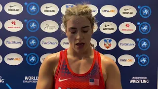 Helen Maroulis (57 kg) claims silver in women’s freestyle at 2022 World Championships