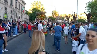 La processione S. Alfio Adrano 2022 accompagnato da maestro Alfredo Milazzo marcia l' orientale 😍❤️