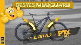 Das perfekte Mudguard für Specialized LEVO mit FOX 36 + FOX 38 gefunden!