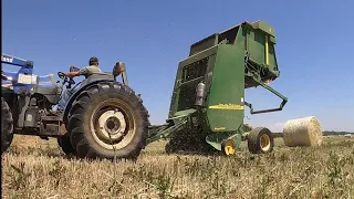 Raw Round Baling!