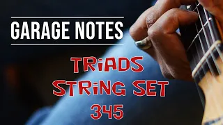 Triads on String Set 345