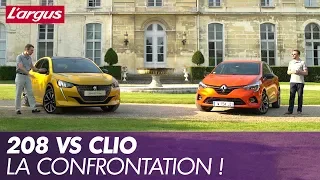 Peugeot 208 2 vs Renault Clio 5 premier duel pour les stars françaises