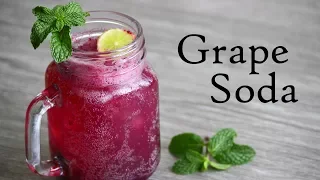 Grape Soda Recipe -Refreshing Summer Drink