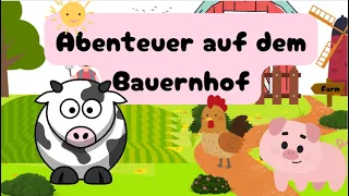 Abenteuer auf dem Bauernhof: Gemeinsam Stark , Kurzgeschichten Kindergeschichten deutsch 2024