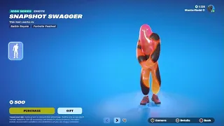 *NEW* Snapshot Swagger Emote!![Fortnite Itemshop ]