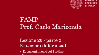 FAMP - Lezione 20, parte 2