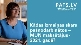 Kādas nodokļu likuma izmaiņas skars pašnodarbinātos - mikrouzņēmumu nodokļu maksātājus - 2021. gadā?