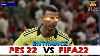 4K [UPDATED] FIFA 22 vs eFootball 2022 Comparison