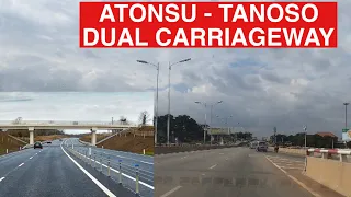 COME WITH ME TO THE MOST BEAUTIFUL HIGHWAY IN KUMASI || THE ABUAKWA- TANOSO DUAL CARRIAGEWAY UPDATE