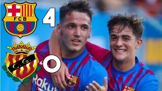 Barcelona vs Gimnastic Extended Highlights