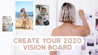 How to Create Your 2020 Vision Board ☀️