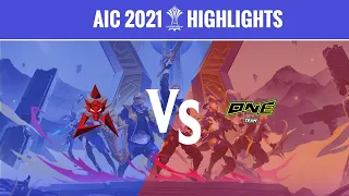 Highlights: Hong Kong Attitude vs ONE Team Esports | AIC 2021 Group Stage Day 6