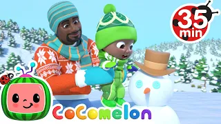 Build A Snowman Song + More Nursery Rhymes & Kids Songs - CoComelon