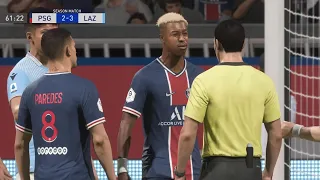 FIFA 21 PS5 - penalty or no penalty? PSG vs Lazio | online seasons