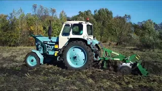 Дисковка на ЮМЗ 6 Робимо ТО перед виїздом Знову шпаримо цілину дисковою бороною ДАН 2.1 ТОПОВІ ДИСКИ