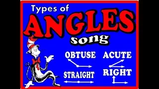 Types of ANGLES - song that shows 4 types of angles